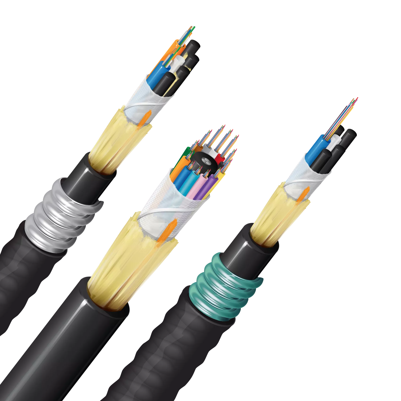 Multi-Loose Tube Fiber Cable