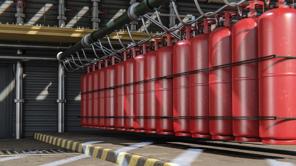 Gas Suppression system